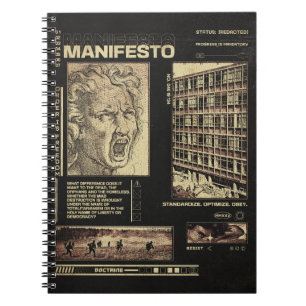 Manifesto - Brutalist Design Notebook