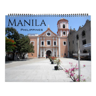 manila 2027 large calendar