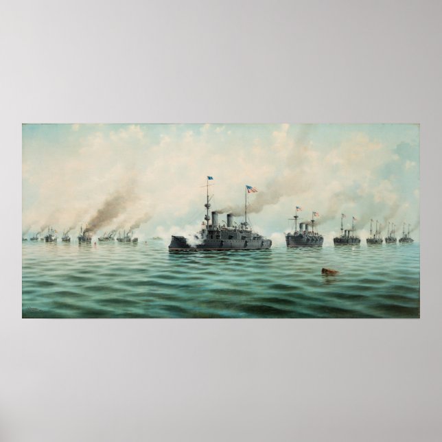 Manila Bay: "You May Fire When Ready, Gridley!" Poster (Front)