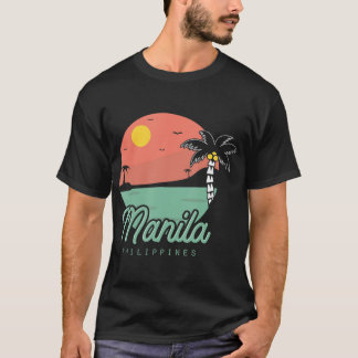 Manila Filipino Pinoy Summer Philippines  T-Shirt
