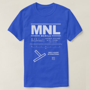 Manila Ninoy Aquino Int'l Airport MNL Tee Shirt