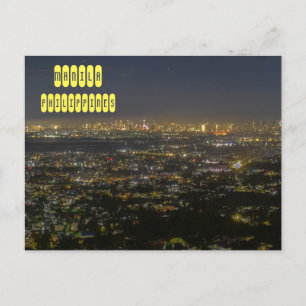 Manila Overlooking Postcard