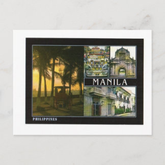 MANILA PHILIPINES POSTCARD