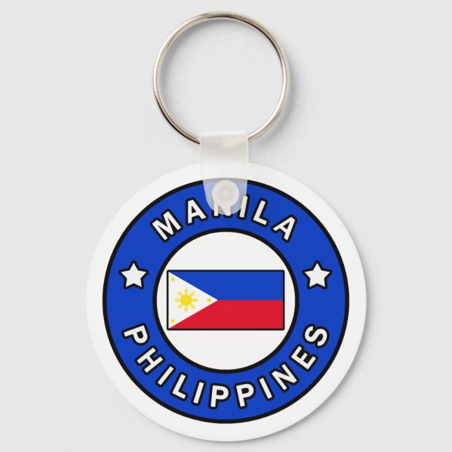 Manila Philippines Key Ring (Front)