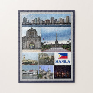 Manila - Philippines - Mosaic - Jigsaw Puzzle