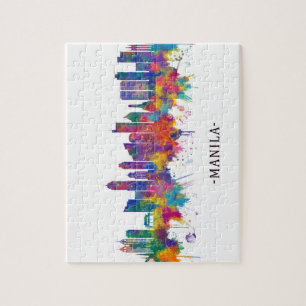 Manila Philippines Skyline Jigsaw Puzzle