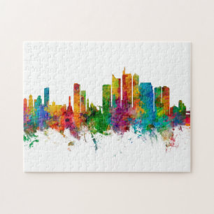 Manila Philippines Skyline Jigsaw Puzzle
