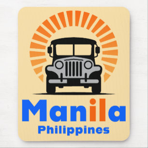 Manila Philippines Southeast Asia Mouse Pad