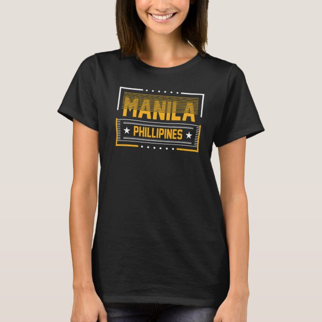 Manila Philippines   T-Shirt (Front)