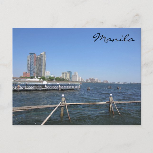 manila waters postcard (Front)