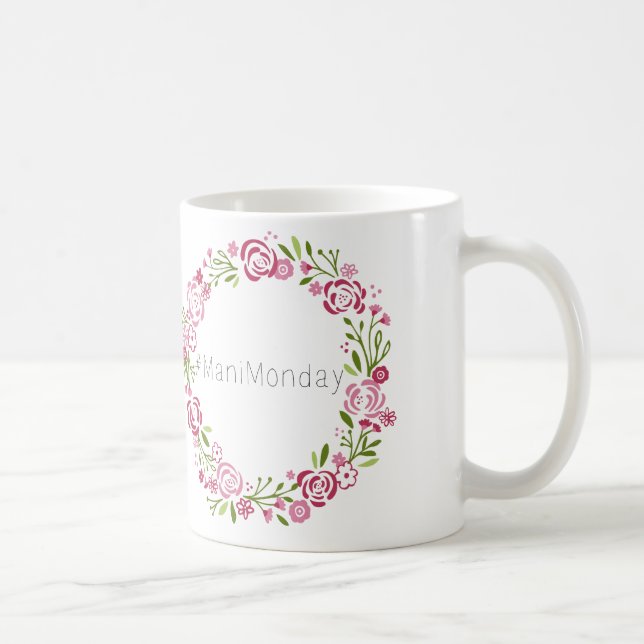 #ManiMonday coffee mug (Right)