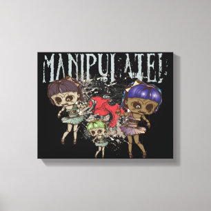 Manipulated 14x11 Canvas Print