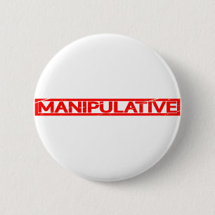 Manipulative Stamp 6 Cm Round Badge