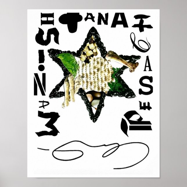 MANISHTANA PESACH  POSTER (Front)