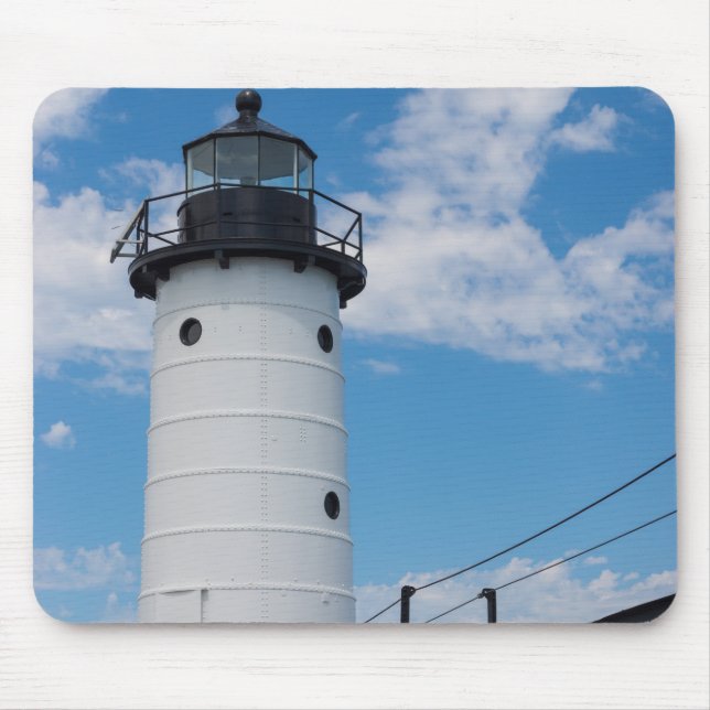 Manistee Lighthouse Mouse Pad (Front)