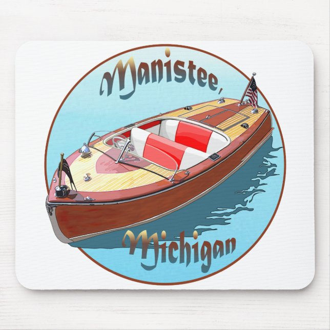 Manistee, Michigan Mouse Pad (Front)