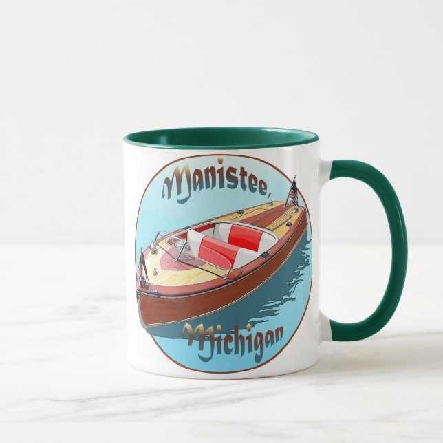 Manistee, Michigan Mug (Right)