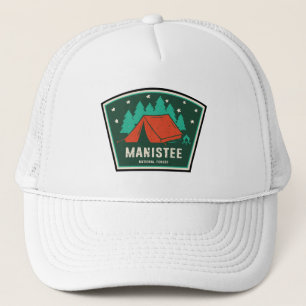 Manistee National Forest Camping Trucker Hat