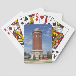 Manistique Water Tower playing cards