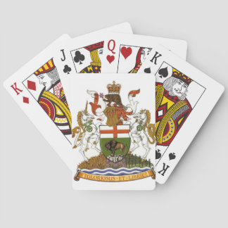 Manitoba Coat of Arms Playing Cards