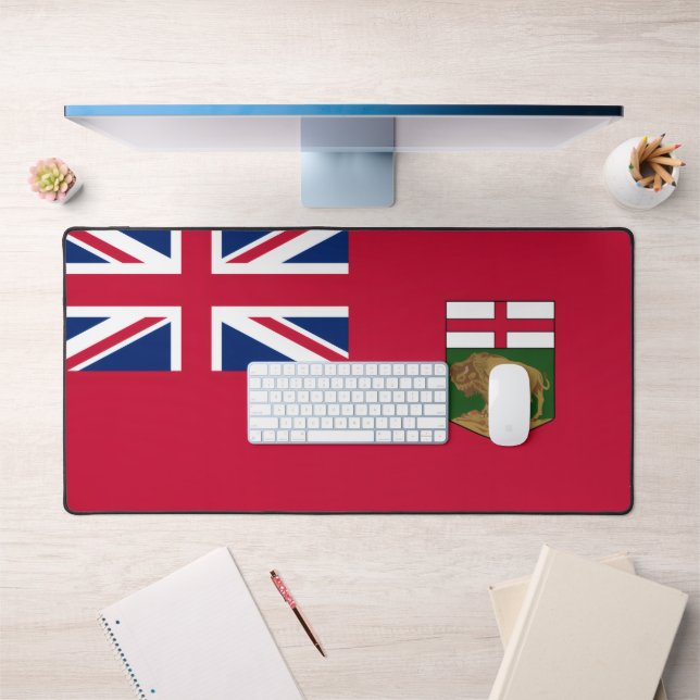 Manitoba flag - CANADA Desk Mat (Office 1)
