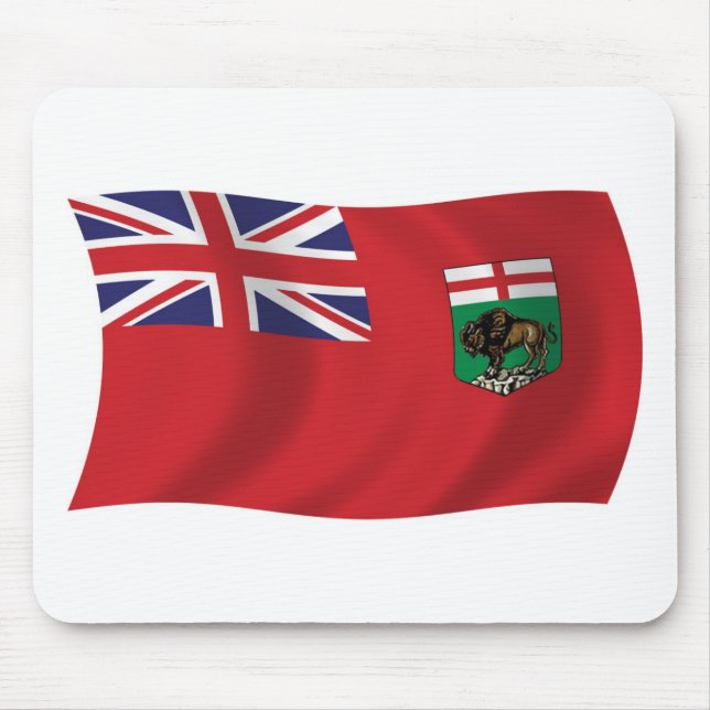 Manitoba Flag Mousepad (Front)