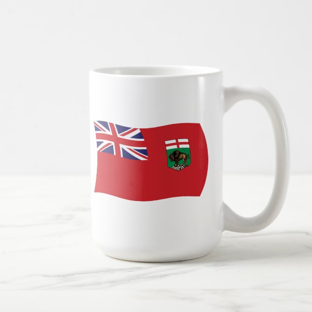 Manitoba Flag Mug (Right)