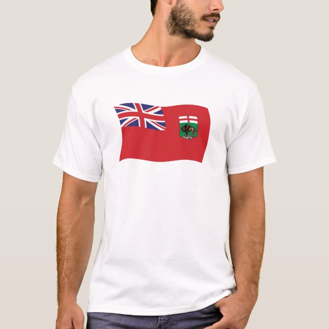 Manitoba Flag Shirt (Front)