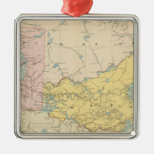 Manitoba Metal Ornament