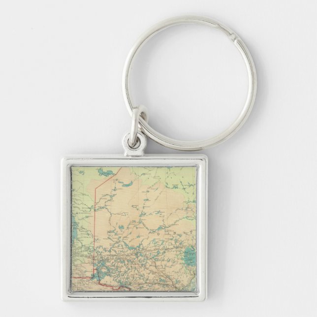 Manitoba & Northwest Ontario Key Ring (Front)