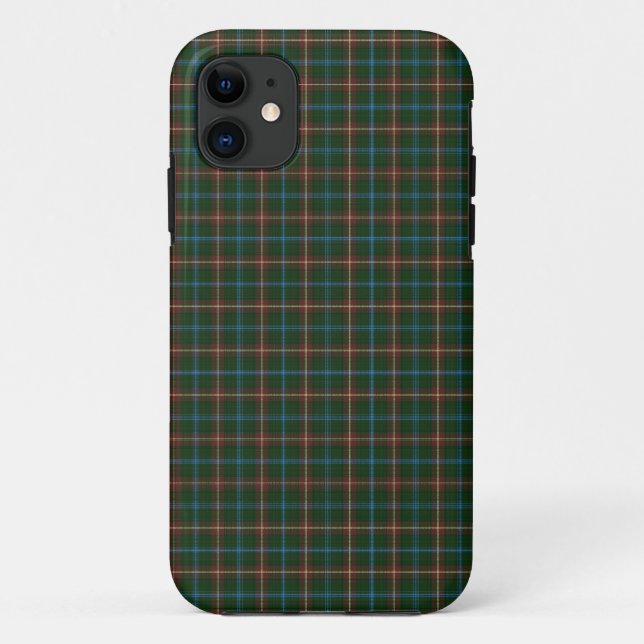 Manitoba tartan Case-Mate iPhone case (Back)