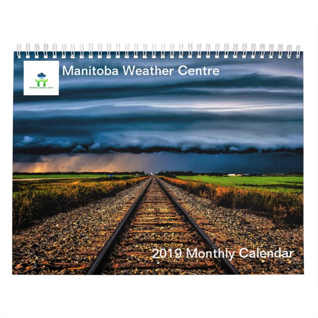 Manitoba Weather Center - 2019 Monthly Calendar (Cover)
