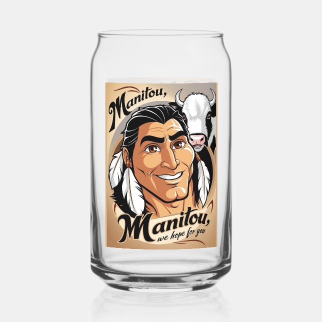 Manitou Can Glass (Back)