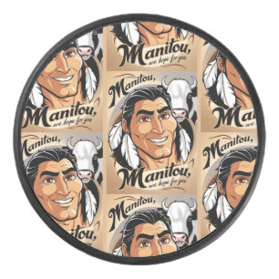 Manitou Hockey Puck