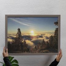 Manitou Incline Sunrise Above The Clouds