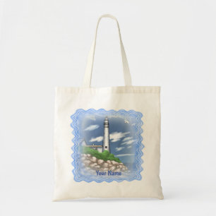 Manitou lighthouse tote bag