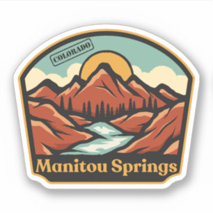 Manitou Springs, Colorado Sticker