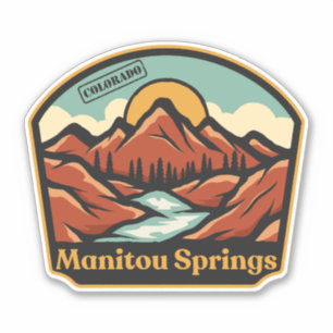 Manitou Springs, Colorado Sticker