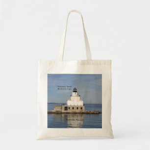Manitowoc North Breakwater Light tote bag