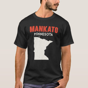 Mankato Minnesota USA State America Travel Minneso T-Shirt