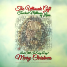 "Mankind: The Ultimate Gift" Static Cling 12"x18"