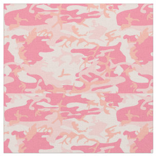 Manly Pink Camo Fabric