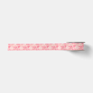 Manly Pink Camo Satin Ribbon