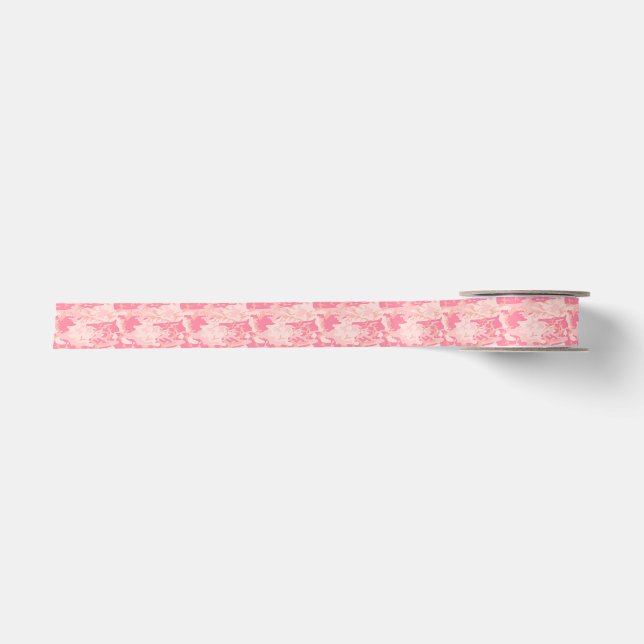 Manly Pink Camo Satin Ribbon (Front)