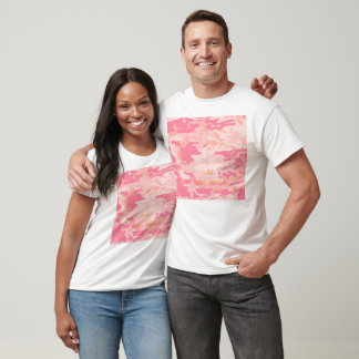 Manly Pink Camo T-Shirt