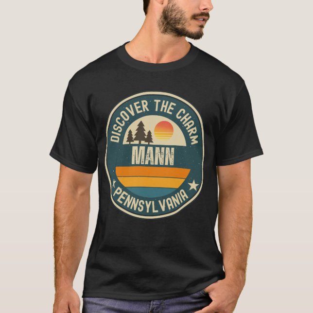 Mann, Pennsylvania T-Shirt (Front)