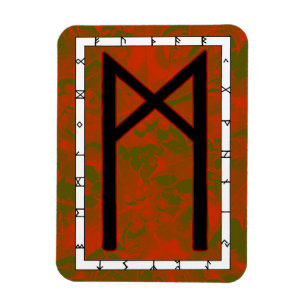 Mannaz Viking Rune Magnet - Humanity!