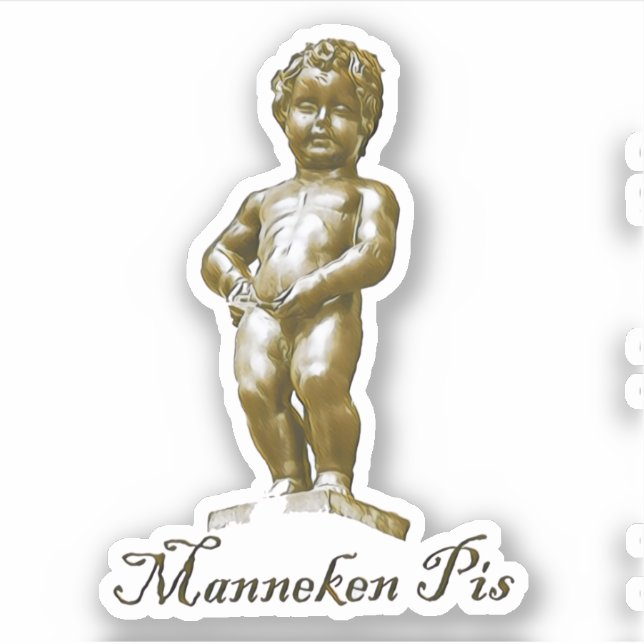 Manneken Pis - Belgium - Brussels - Bruxelles (Front)