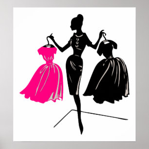 mannequin-312526 POSH BEAUTY FASHION FASHIONISTA D Poster