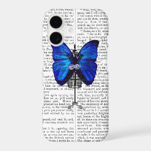 Mannequin Blue Butterfly